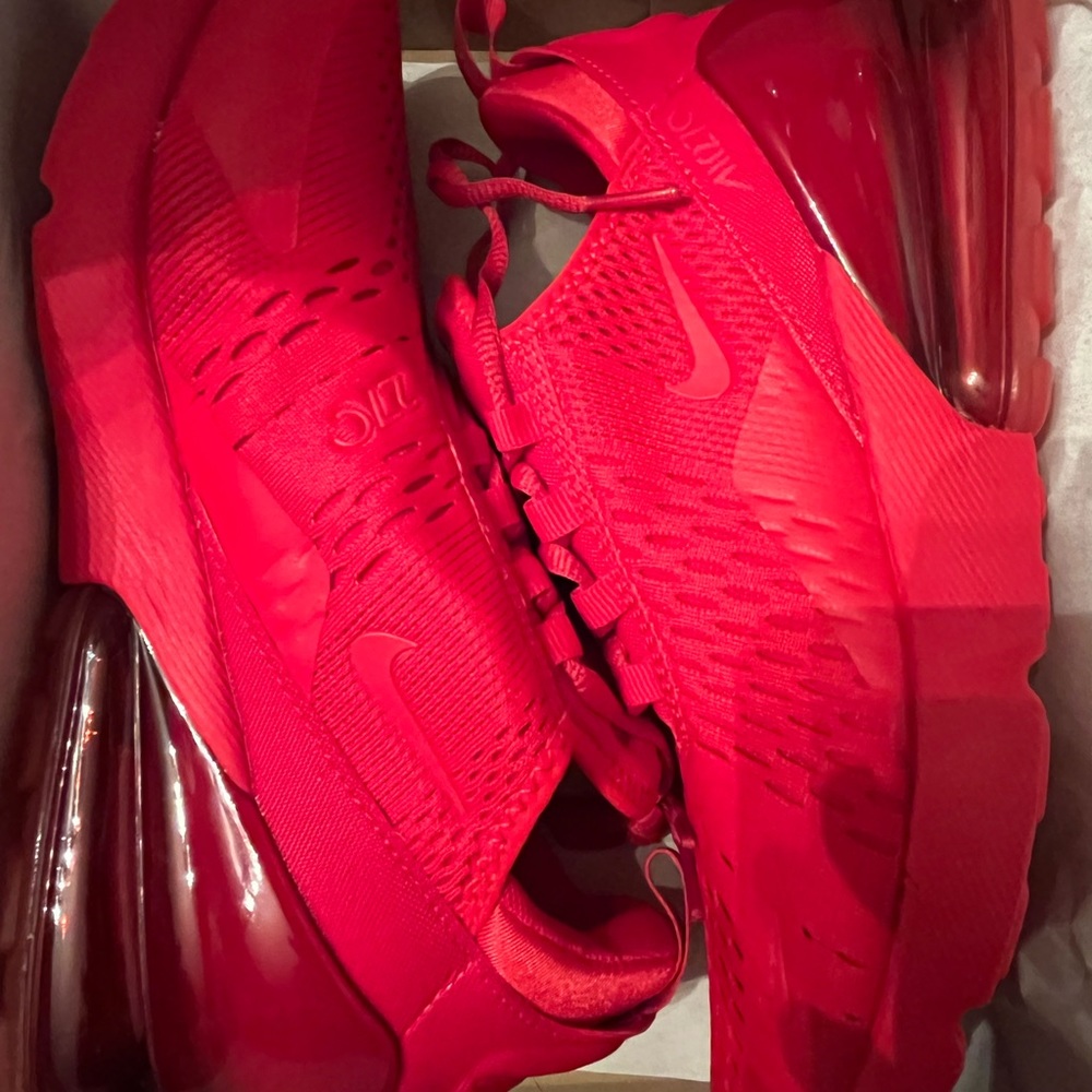 Nike Kids Sneakers in Vibrant Red